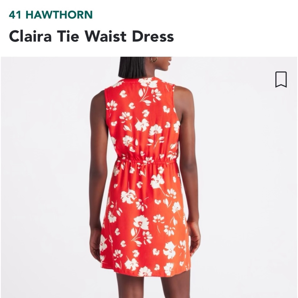 41 Hawthorn Red summer dress